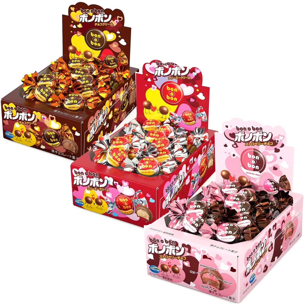 日本直送 ｜神戶 Mon Loire Bonobon 奶油草莓夾心巧克力球 家庭號禮盒 歡聚分享裝 饋贈佳品 伴手禮