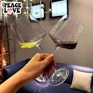 🌟PEACE酒吧🌟歐式復古高腳杯2支裝純手工勃艮第玻璃杯葡萄酒杯水晶紅酒杯商用
