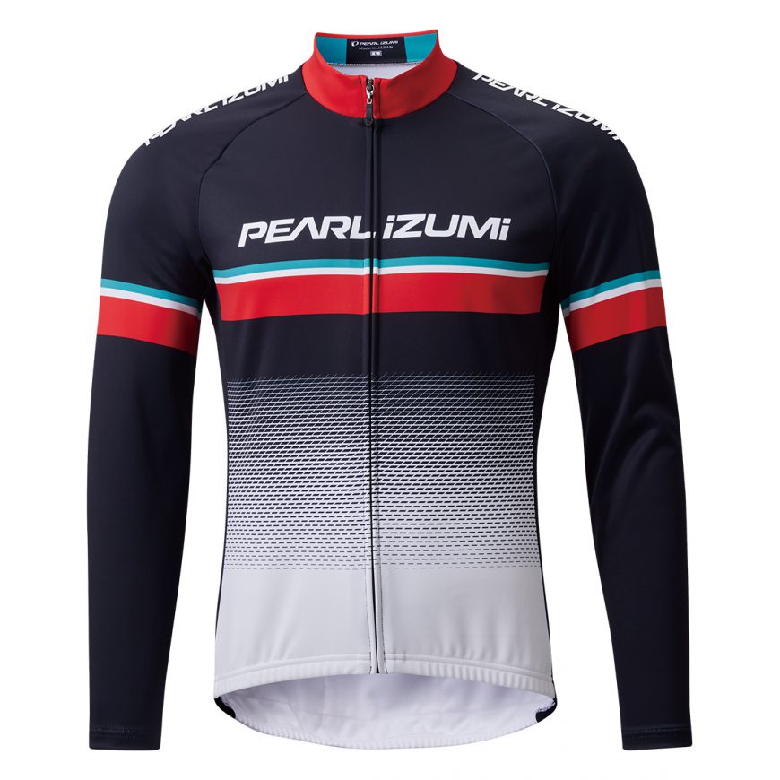 PEARL IZUMI B3455-BL-27 男性腰圍加寬版15度冬季保暖長袖車衣【7號公園自行車】