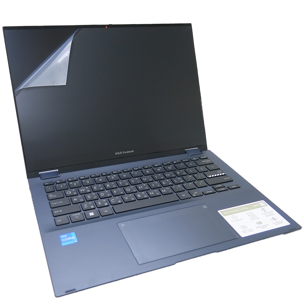 【Ezstick】ASUS Vivobook S14 Flip TN3402Q 靜電式 螢幕貼 (可選鏡面或霧面)