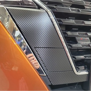 NISSAN KICKS 1.5代【水箱兩側保護貼】3M 不殘膠 車貼專用膠膜 防跳石