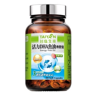 台鹽生技(公司貨、蝦皮發票)活力DHA魚油（90顆/瓶）