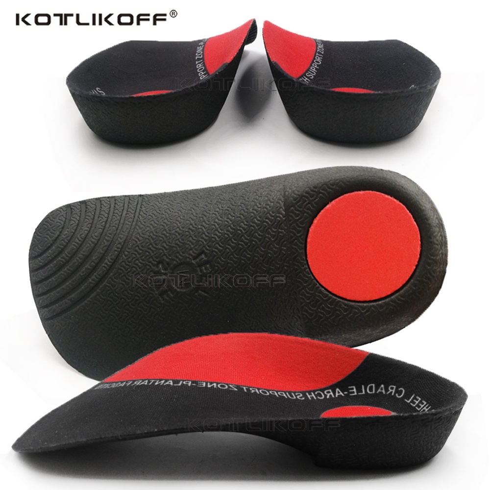 Kotlikoff 硬足弓支撐矯形鞋墊扁平足/高弓矯形墊固定鞋跟疼痛緩解護理