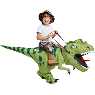 暴龍裝 兒童節兒童服裝騎恐龍坐騎褲子玩具搞怪霸王龍小恐龍充氣衣服兒童 WCLF