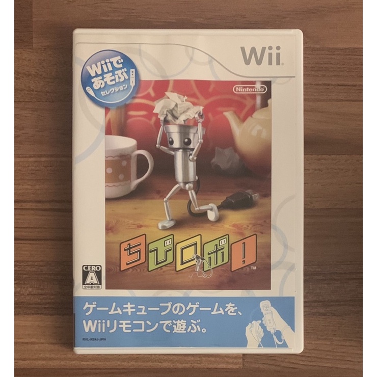 Wii 小小機器人 正版遊戲片 原版光碟 日版 日規 二手片  任天堂