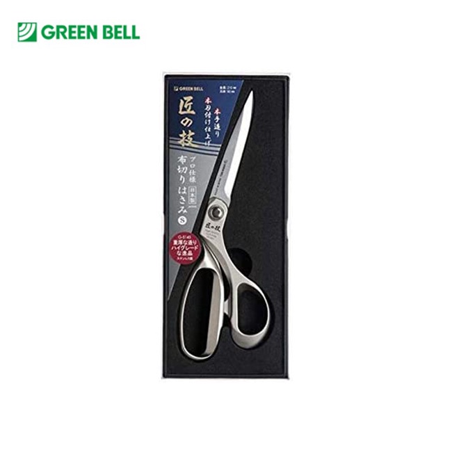 預購  日本 GREEN BELL 匠の技 鍛造鋼 專用 裁縫剪刀 21cm