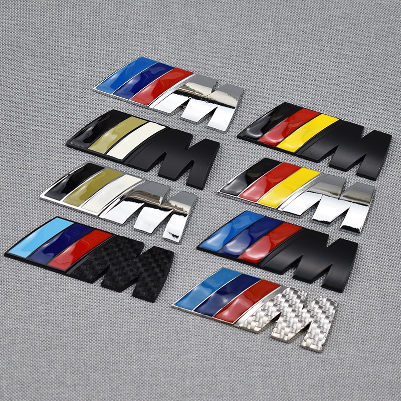 BMW 汽車 3D 車身後徽章貼紙汽車徽章標誌貼紙適用於寶馬 G01 F20 G30 F30 F31 E36 E39 E