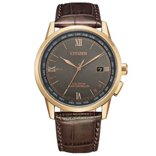 CITIZEN CB0158-10H 簡約羅馬時標《全球接收 光動能電波》42mm/萬年曆/藍寶石水晶鏡面【第一鐘錶】