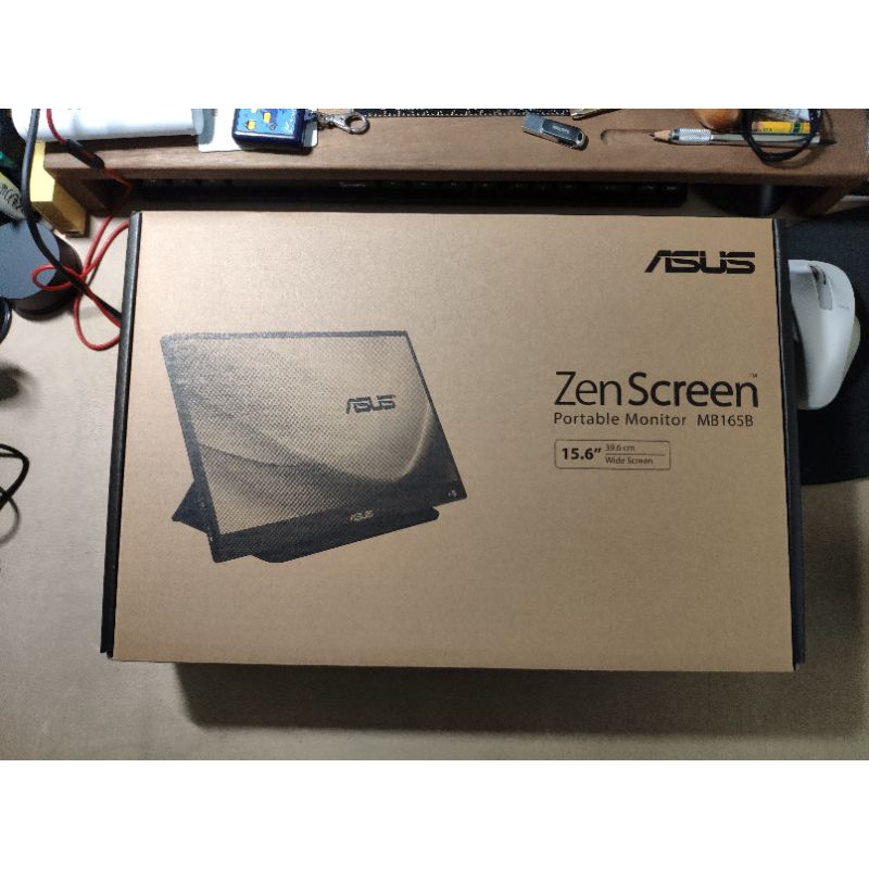 全新 Asus ZenScreen MB165B 16吋 可攜式螢幕 顯示器 外出 攜帶方便