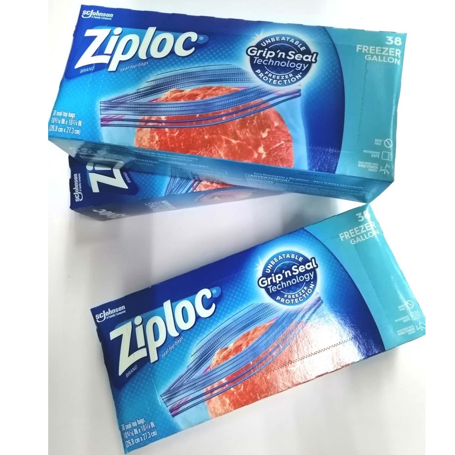 【Ziploc】 雙層夾鏈冷凍保鮮袋-（大/小） 保鮮袋 夾鏈袋