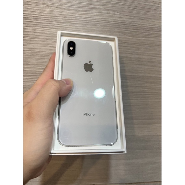 iPhone xs256g 銀二手機