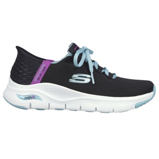 Skechers Slip-ins Arch Fit 瞬穿科技 足弓支撐 女款 黑 149568BKMT