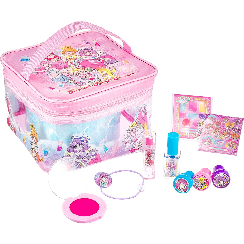 全新 光之美少女 手提文具包 文具 印章 橡皮擦 小物包 印章套組 夏日天使 人魚天使 蘿拉 熱情閃耀 文具組 收納包