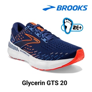 美國BROOKS男款避震緩衝象限Glycerin GTS20甘油系列20代GTS款2E寬楦/BK1103832E444