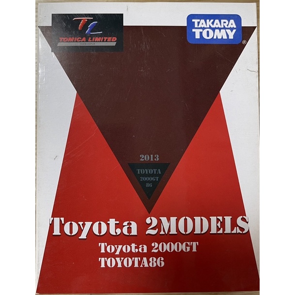TOMICA LIMITED Toyota 2013 2000GT &amp; Toyota 86