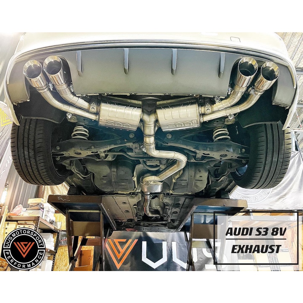 【YGAUTO】VVS 排氣管 AUDI S3 (8V) 2.0T 2013-2020