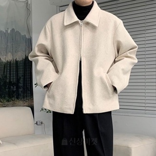 【Metanoia】🇰🇷韓製 拉鍊短版保暖外套