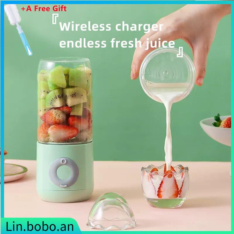 500ml Electric Juicer Portable Smoothie Mixer 6 Blades Mini