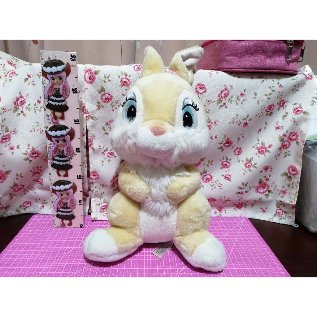 A310 【香港迪士尼 邦妮兔 娃娃 毛絨 玩偶】 早期 收藏 稀有 懷舊 動漫 玩具