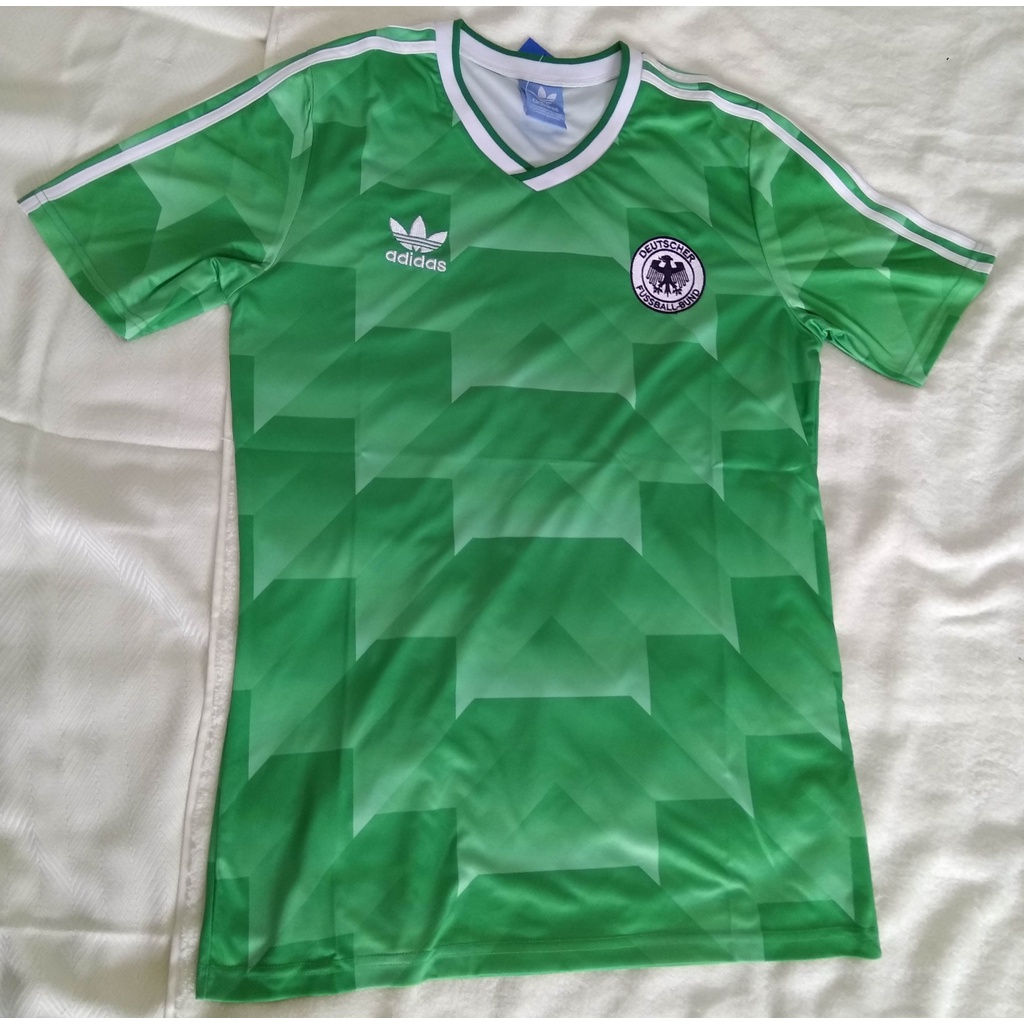 現貨1990德國作客復古復刻足球國家隊球衣世界盃Germany soccer world cup jersey