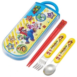 【新開幕】限時特賣 SKATER 日本製 兒童餐具組 三合一餐具組 湯匙叉子筷子附盒 便當盒