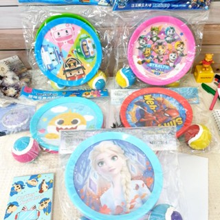 現貨🌈黏巴球套組 二拍二球 汪汪隊立大功 兒童玩具 碰碰狐 POLI 波力 蜘蛛人 冰雪奇緣 拋接球 安全玩具 親子玩具