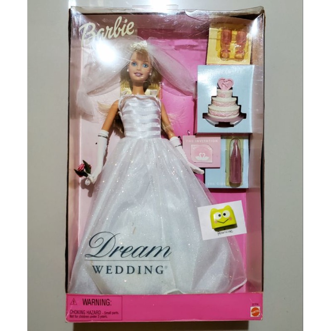 💓收藏娃娃💓全新現貨古董正芭比夢幻婚禮 2000 BARBIE DREAM WEDDING