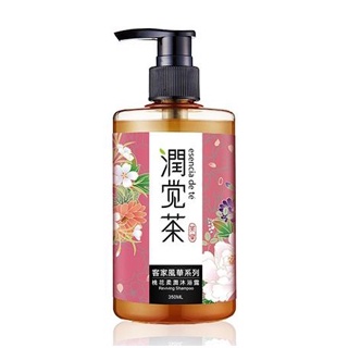 茶寶潤覺茶 客家風華桃花植潤沐浴露(350ml)【小三美日】 DS010353