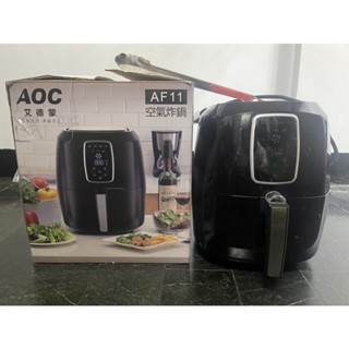 美國AOC艾德蒙8L超大微電腦家庭號氣炸鍋/送千元配件組/合格認證/