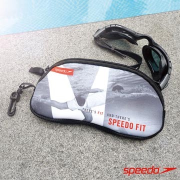 （羽球世家）speedo防刮專業泳鏡袋 高級布料 確保鏡面刮傷 加購優惠