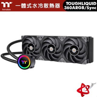 thermaltake 曜越 鋼影 TOUGHLIQUID 360 ARGB Sync 一體式水冷散熱器