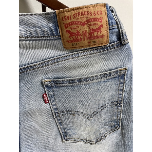 levis 541 二手牛仔褲-正品-男款牛仔短褲