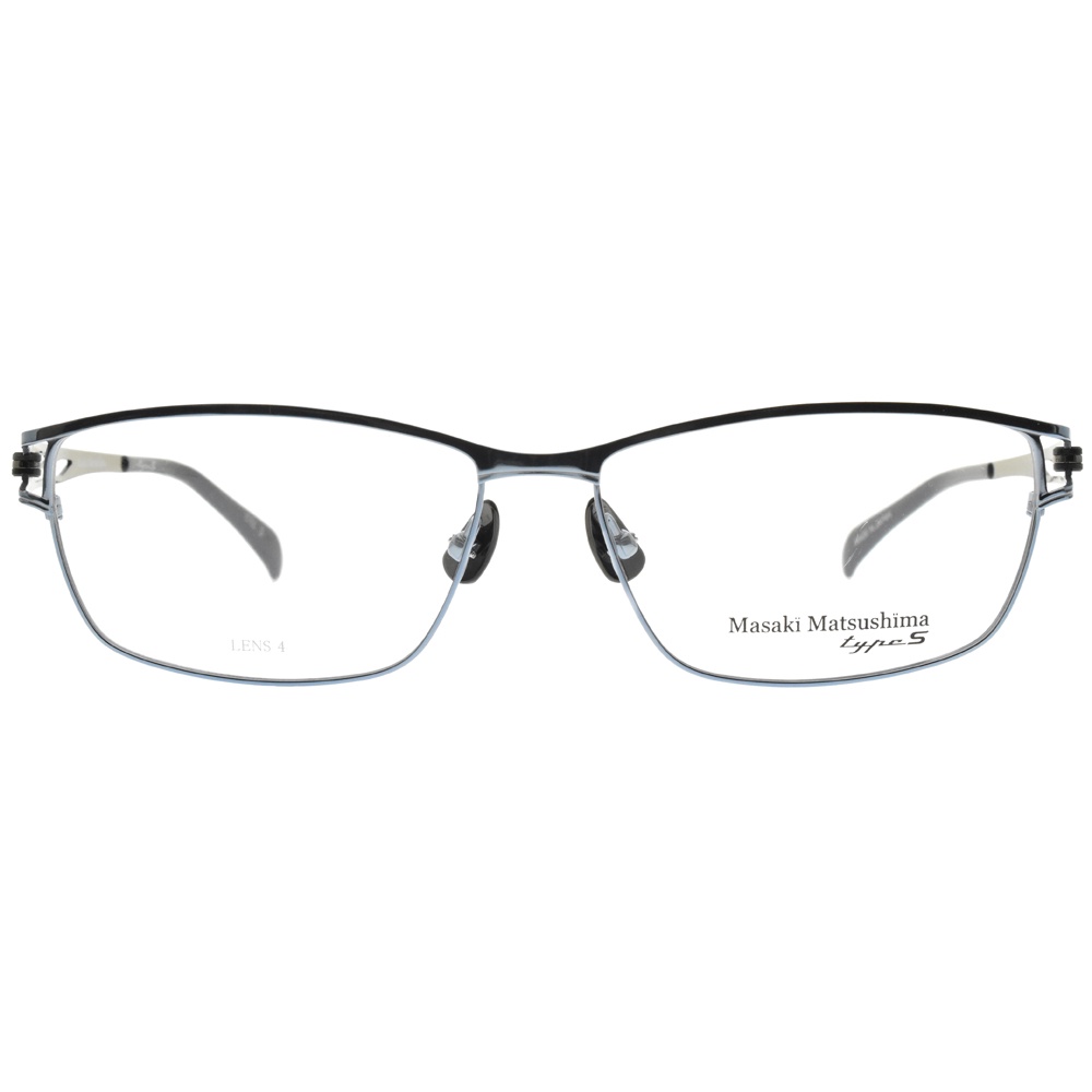 Masaki Matsushima 鈦光學眼鏡 MFT5037 C3 流線眉款方框 TYPE S系列 眼鏡框 -金橘眼