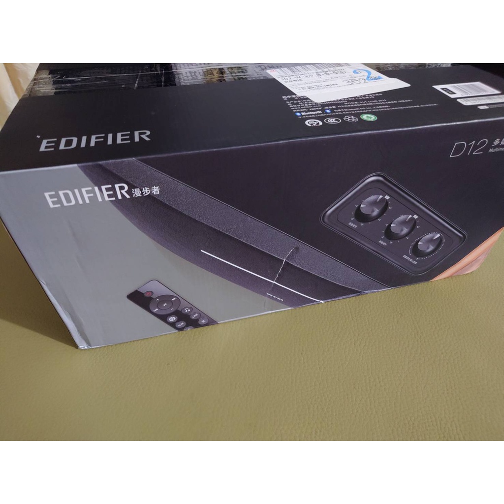 Edifier d12 僅開機試聽