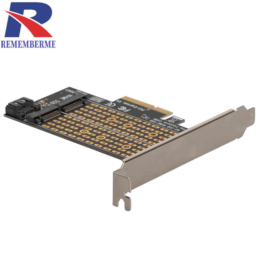EM2-5003 NVME協議 M.2轉PCI-E 3.0 4X 擴展卡 支持M-Key NVME/B-Key SATA