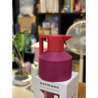 全新品 Normann Copenhagen Geo Vacuum 保溫壺 紅色 價可小議