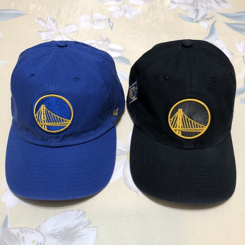 NBA 47 Brand 金州勇士 藍色主場 黑色城市限定 棒球帽 老帽 帽 Warriors