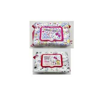 【好夾文具】Sanrio 三麗鷗 Hello Kitty 抑菌柔濕巾 ／手口柔濕巾 70抽 (加蓋) 濕紙巾 兩款