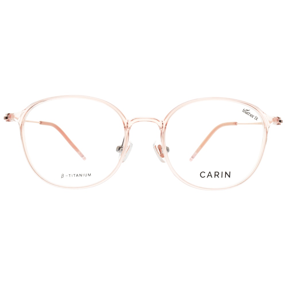 CARIN 光學眼鏡 AIR S C3 (CF2A09 C3) 果凍超彈橢圓框 眼鏡框 - 金橘眼鏡