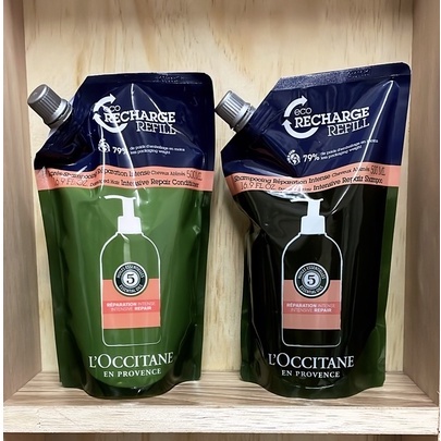 請先聊聊給我購買享免運~L'OCCITANE 歐舒丹 草本修護洗髮乳補充包 草本修護潤髮乳補充包