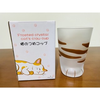造型貓咪小腳腳玻璃杯