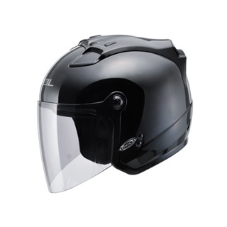 【SOL Helmets】27S開放式安全帽 (素色 素黑) ｜ SOL安全帽官方商城