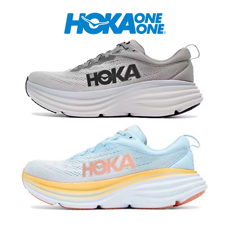 【韓國代購】HOKA ONE ONE Bondi 8 灰色 黑色 慢跑鞋 運動鞋 極致緩震 男女鞋