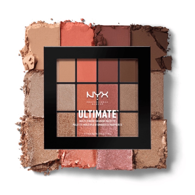 🇺🇸《紓困撿便宜》官網正品 NYX 12色眼影盤 WARM RUST ／ WARM NEUTRALS