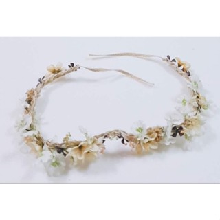 【梅子花束花環花冠頭飾】☘仿乾燥花環 ☘仿真花☘☘現貨☘當天可出貨☘新娘花環☘