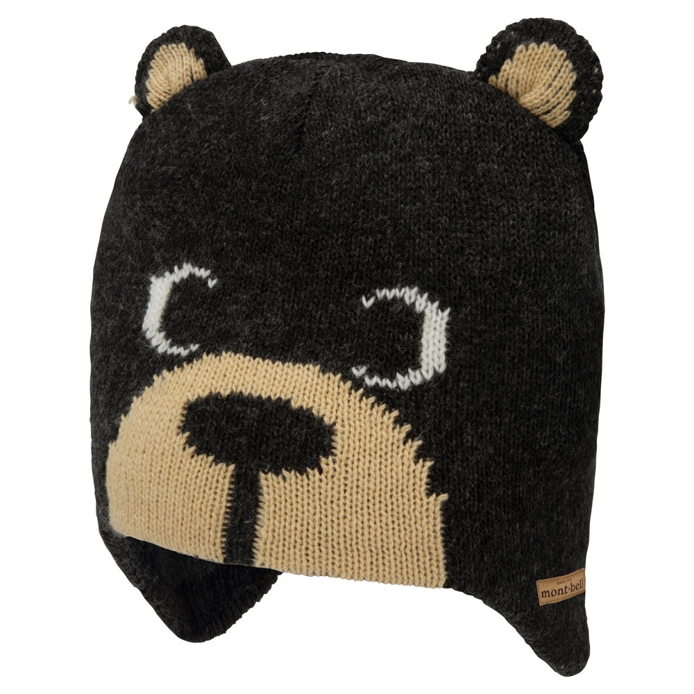 【安全屋】日本 mont-bell 熊寶寶針織帽 毛帽 保暖 童帽 嬰兒 帽子 montbell 1118758