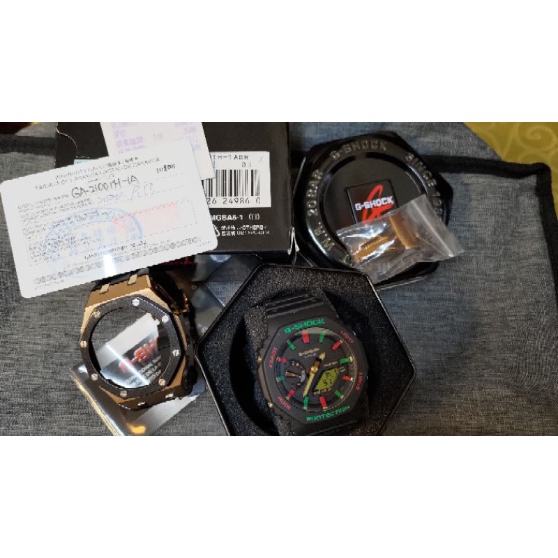 G-shock GA-2100-TH-1a  限量聖誕節+農家橡樹殼