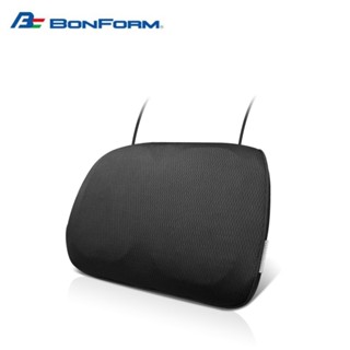 【BONFORM】可調式抗菌防臭減震凝膠背靠 B5758-08BK 車用腰靠 頭枕 | 金弘笙