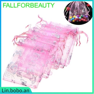 Butterfly Design Wedding Party Candy Bags Organza Bags Pouch