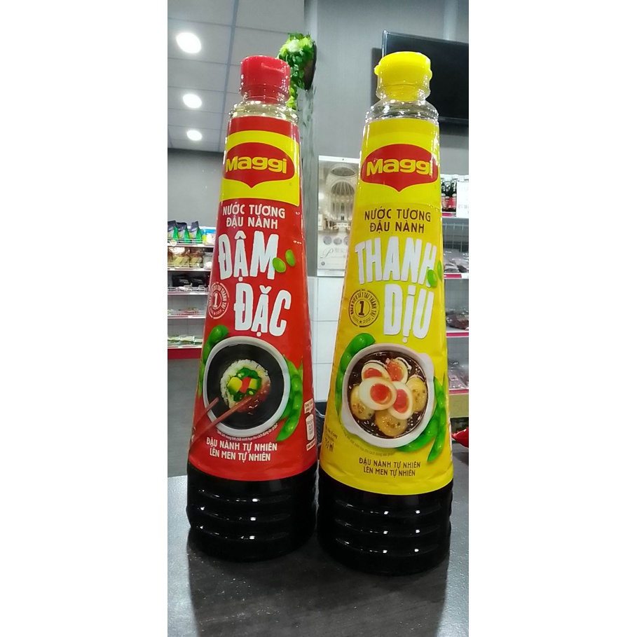 【24H出貨】Maggi 美極 Nước tương Đậm Đặc 濃縮醬油 Thanh Dịu淡醬油 700ml